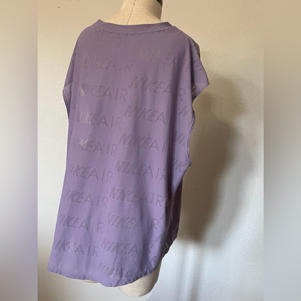 Nike Air Dri-FIT Purple Sleeveless Activewear Tank Top 2X Lightweight & Breezy - Picture 3 of 6